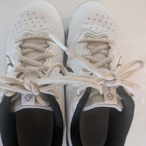 Nike Kids White and Black Sneakers